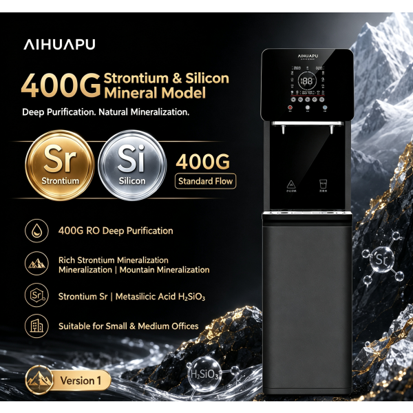 Aihuapu AHP-S4 Commercial Strontium Hydrogen Silicon Mineral Water Purifier